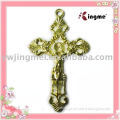 Golden plated Catholic Crucifix and Cross